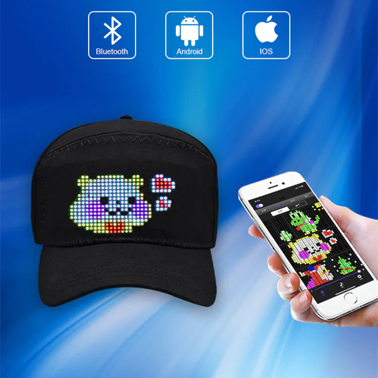 LED Display Hat