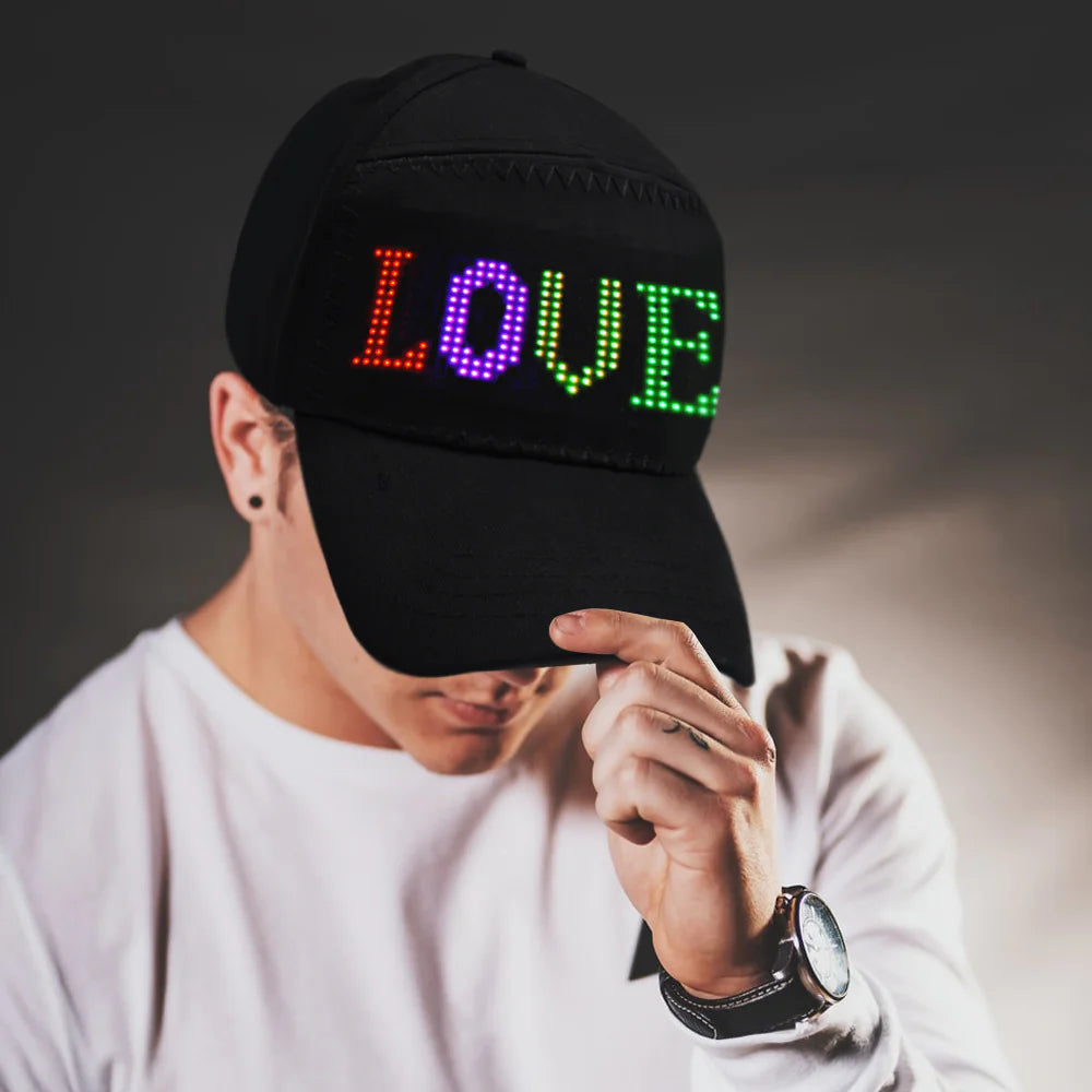 LED Display Hat