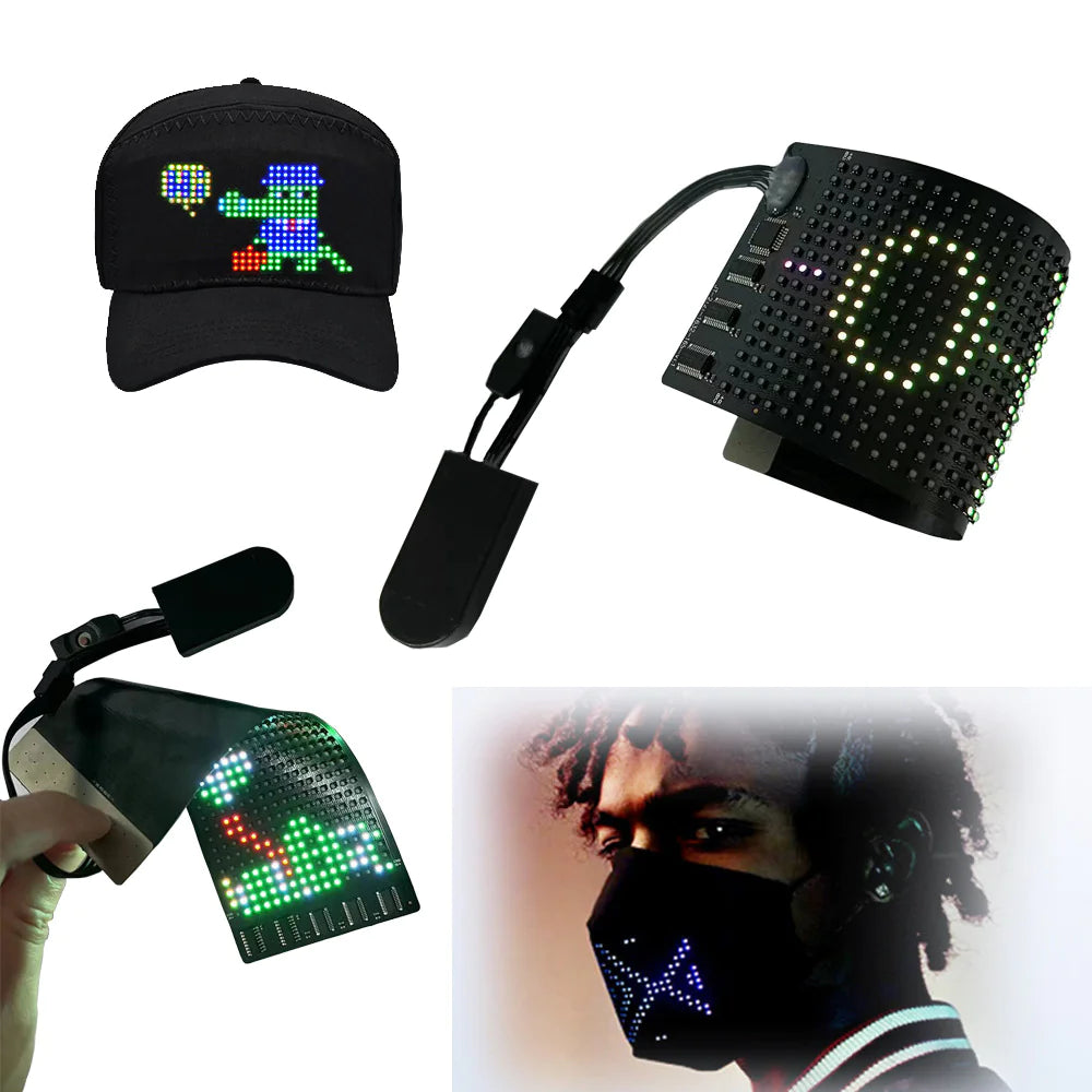 LED Display Hat