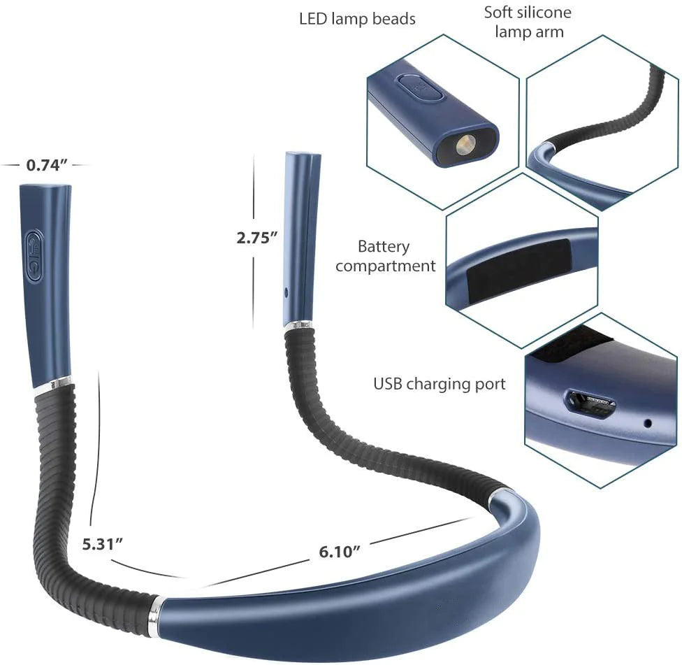 LED Halter Reading Lamp